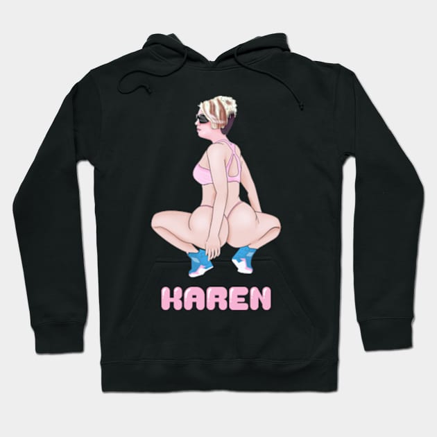 Dummy Thicc Karen Wants to Speak to the Manager Haircut Meme Hoodie by Barnyardy